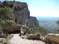 Aufstieg zum Castell d'Alaro