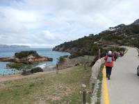 Start der Wanderung zum Talaia d' Alcudia