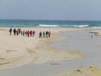 Start am östlichsten Punkt der Insel