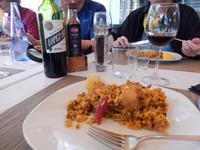 Paella inklusive Wein