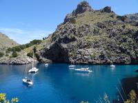 Sa Calobra - Blick auf die Bucht vor Torrent de Pareis