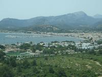 Blick auf die Bucht von Port Pollenza