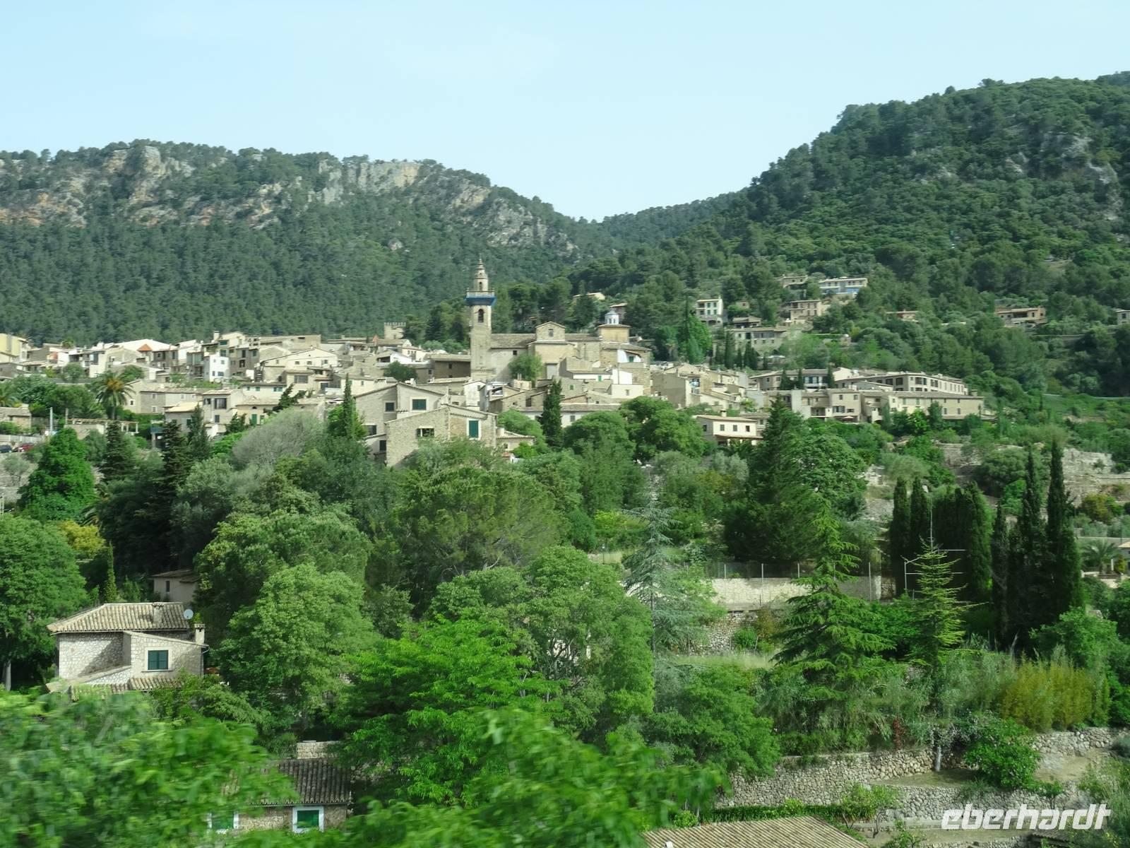 Blick auf Valldemossa