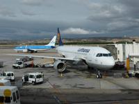 Abflug vom Madrider Flughafen