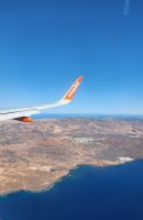 Anflug auf Lanzarote