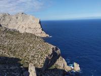 Aussicht von Formentor auf Mallorca