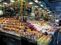 Barcelona: Sortiment der Markthalle
