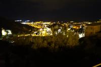 Bei Nacht verliert Cuenca an Schärfe