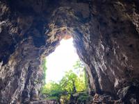 Besuch der Höhle 