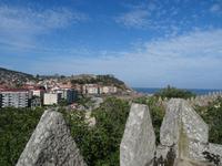 Blick auf Baiona