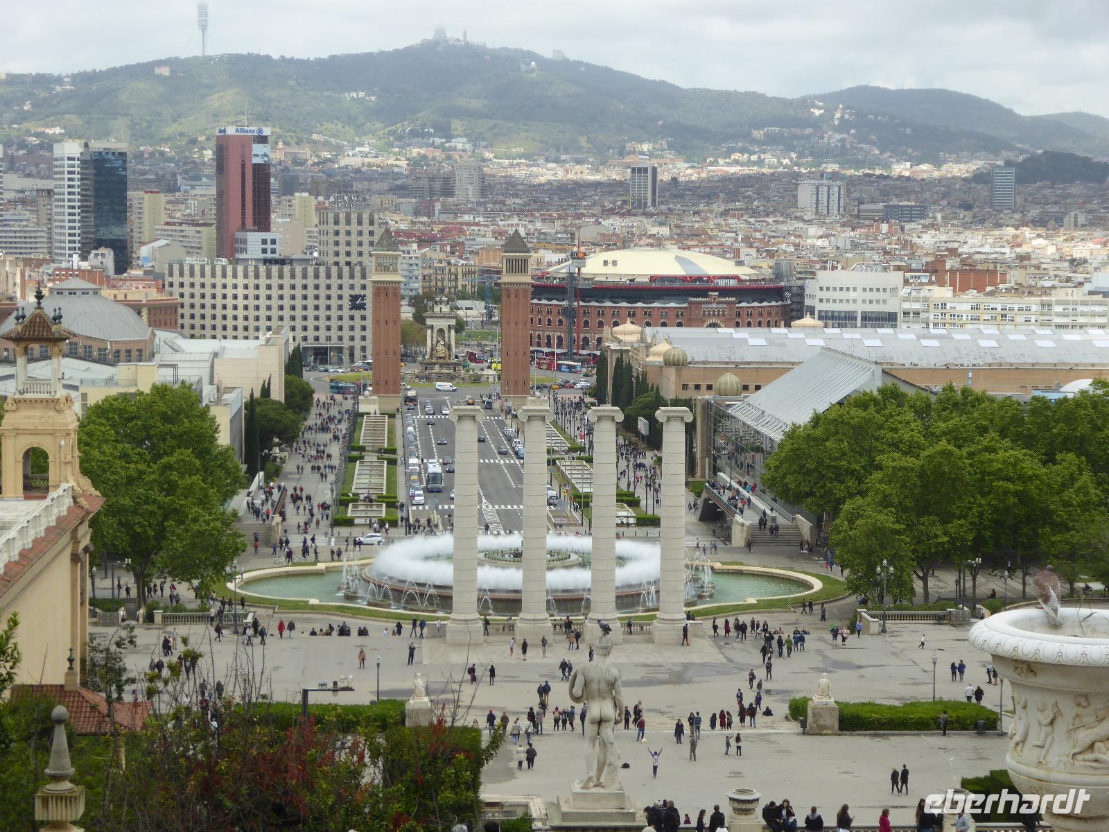 Blick auf Barcelona