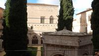 Blick auf den Innenhof Kloster Poblet