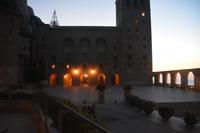 Blick vom Hotel