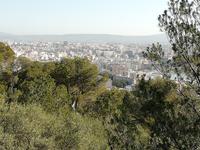 Blick vom Schloss auf Palma