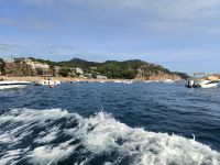 Bootsfahrt an der Costa Brava 