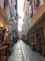 Calle Laurel - am Nachmittag alles geschlossen 