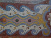 Casa Comalat, Mosaik