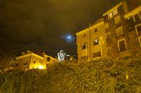 Der Mond über der Torre de Mangana 