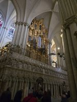 Eine der Orgeln in der Kathedrale Toledo