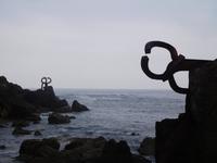 Erste Wanderung in San Sebastian am Strand entlang (1)