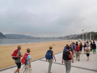 Erste Wanderung in San Sebastian am Strand entlang (3)