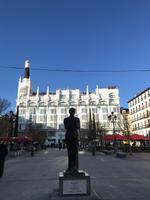 Federico García Lorca am Plaza Santa Ana
