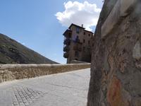 Hängende Häuser in Cuenca