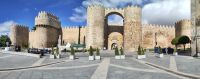 Hier, im Osten der Stadt ist die Stadtmauer von Ávila besonders mächtig