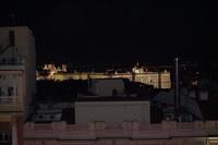 Königspalast Madrid bei Nacht