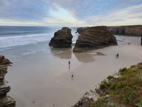 Kathedralen Strand in Ribadeo in Galizien (2)