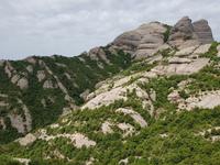 Kloster und Wanderund in Montserrat Berglandschaft (25)