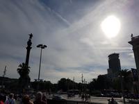 Kolumbus Säule in Barcelona (1)