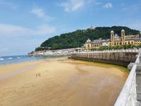 La Concha Strand in San Sebastian (2)