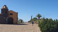 Mirador de Igualero mit dem Denkmal für die Pfeifsprache