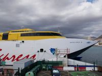 Olsen Express - unsere Fähre von Teneriffa nach La Gomera