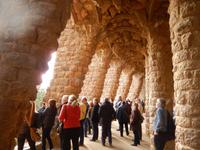 Parc Güell * Silvester Barcelona - Jahreswechsel in Spanien