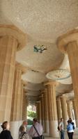 Säulenhalle im Park Güell