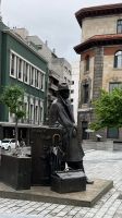 Spanien, Oviedo, Der Auswanderer
