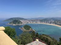 Spanien, San Sebastian, Isla Santa Clara 