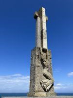 Spanien, Santander, Cabo Mayor, Monument für die Seefahrer