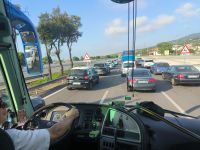 Stau unterwegs