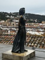 Tossa de mar: Statue von Ava Gardner