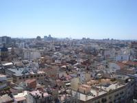 Valencia - Blick vom Turm Miguelete der Kathedrale auf die Stadt