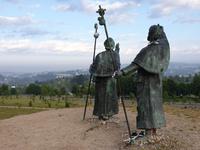 Wanderung auf dem Jakobsweg von Monte do Gozo bis Santiago de Compostela mit Stadtbesichtigung (2)