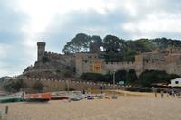 a. Blick auf die Altstadt Tossa de Mar