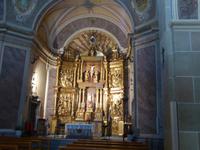 beleuchteter Altar