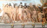 die 7 Todsünden: Hochmut, Geiz, Wollust, Zorn, Völlerei, Neid, Faulheit