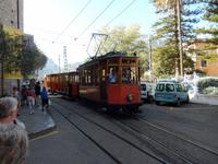 historische Straßenbahn in Soller