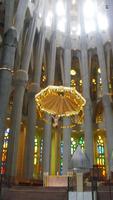 in der Sagra Familia in Barcelona
