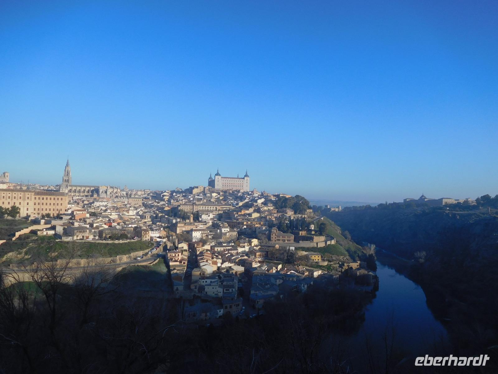 perfekte Lage von Toledo